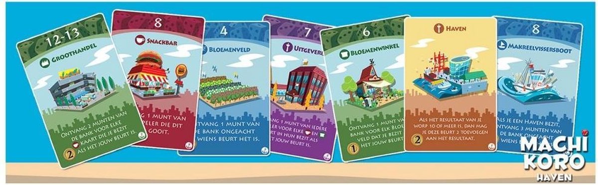 White Goblin Games uitbreiding Machi Koro: Haven