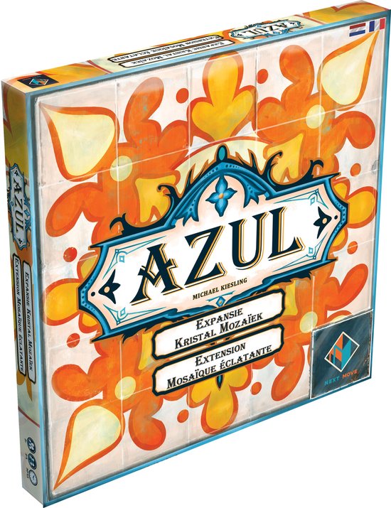 Asmodee Next Move Games uitbreiding Azul Kristal Mozaïek - Oranje