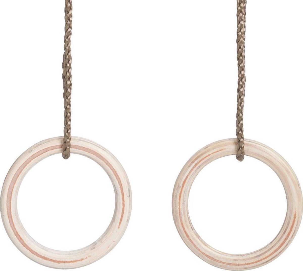Swing King turnringen hout lichtbruin - Beige