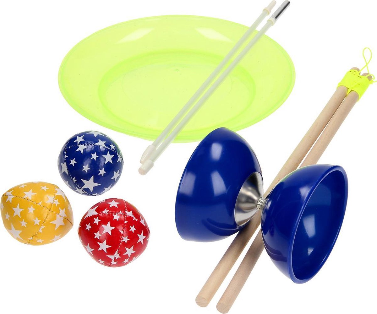 Acrobat jongleerset junior 3-delig