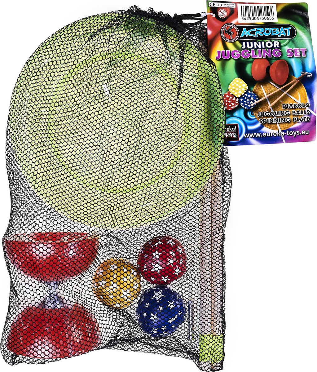 Acrobat jongleerset junior 3-delig