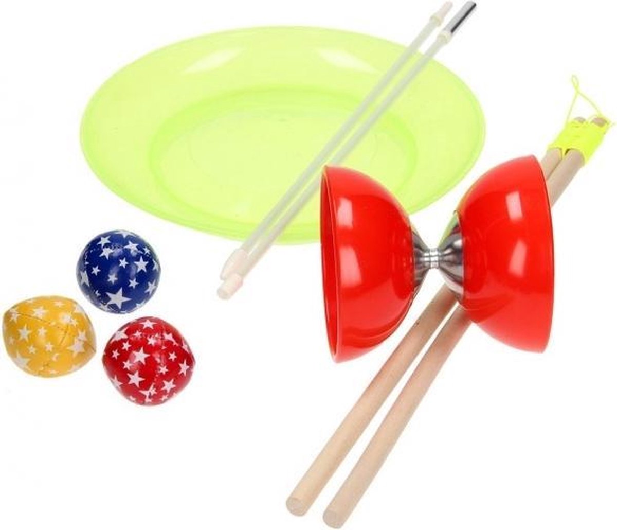 Acrobat jongleerset junior 3-delig