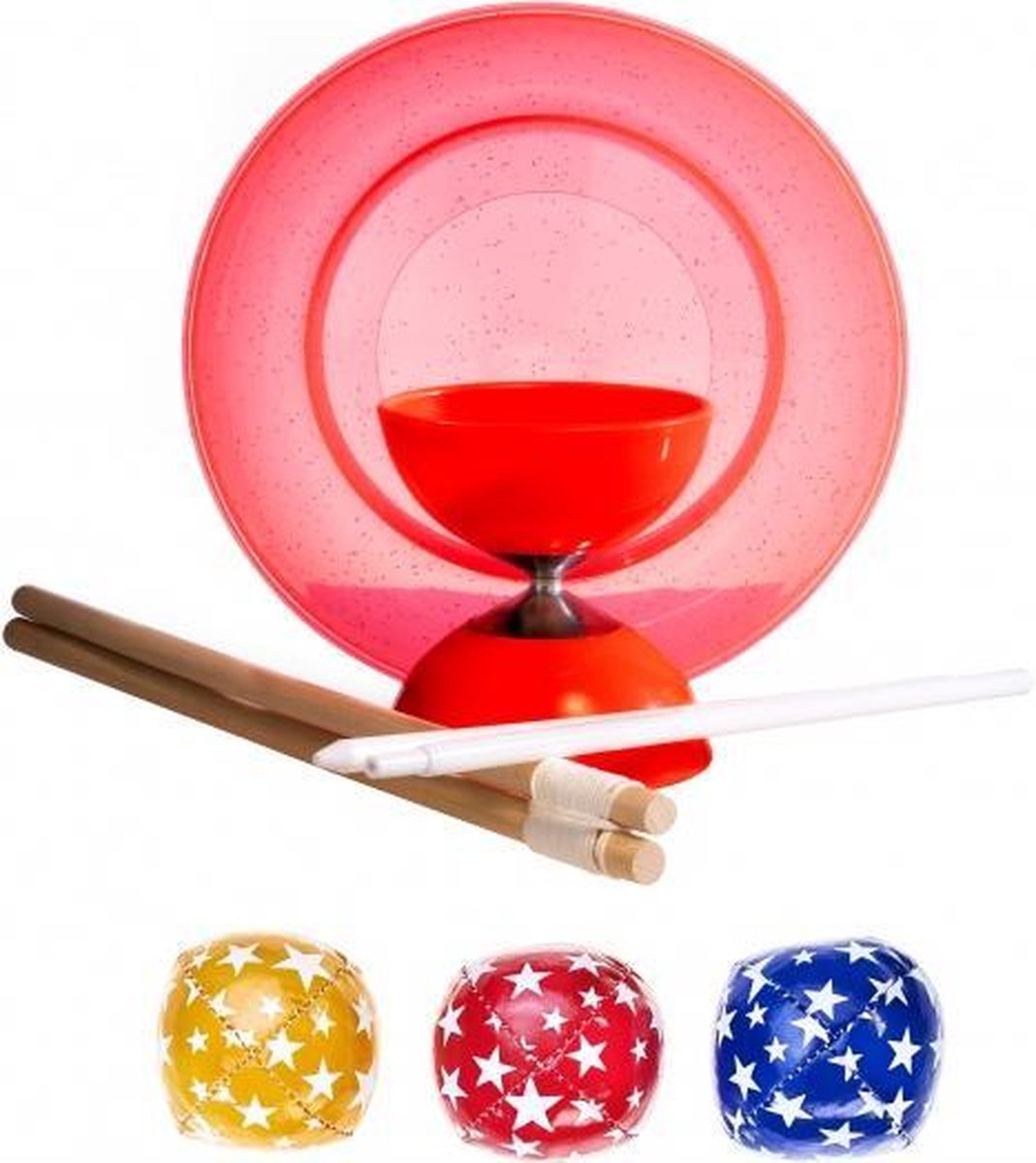 Acrobat jongleerset junior 3-delig