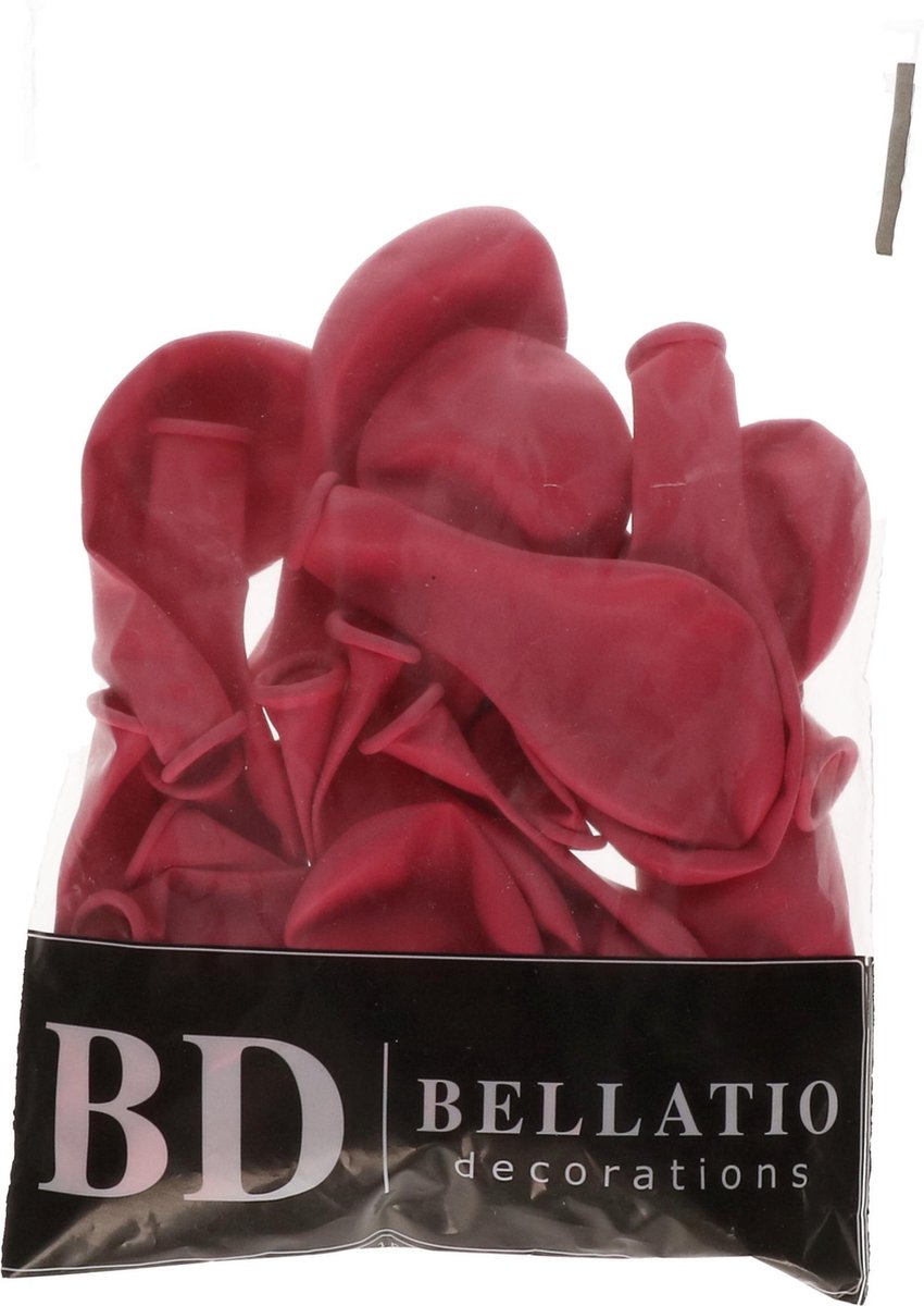 25x stuks party ballonnen - 27 cm - ballon voor helium en lucht - verjaardag/feestartikelen/versiering - Roze