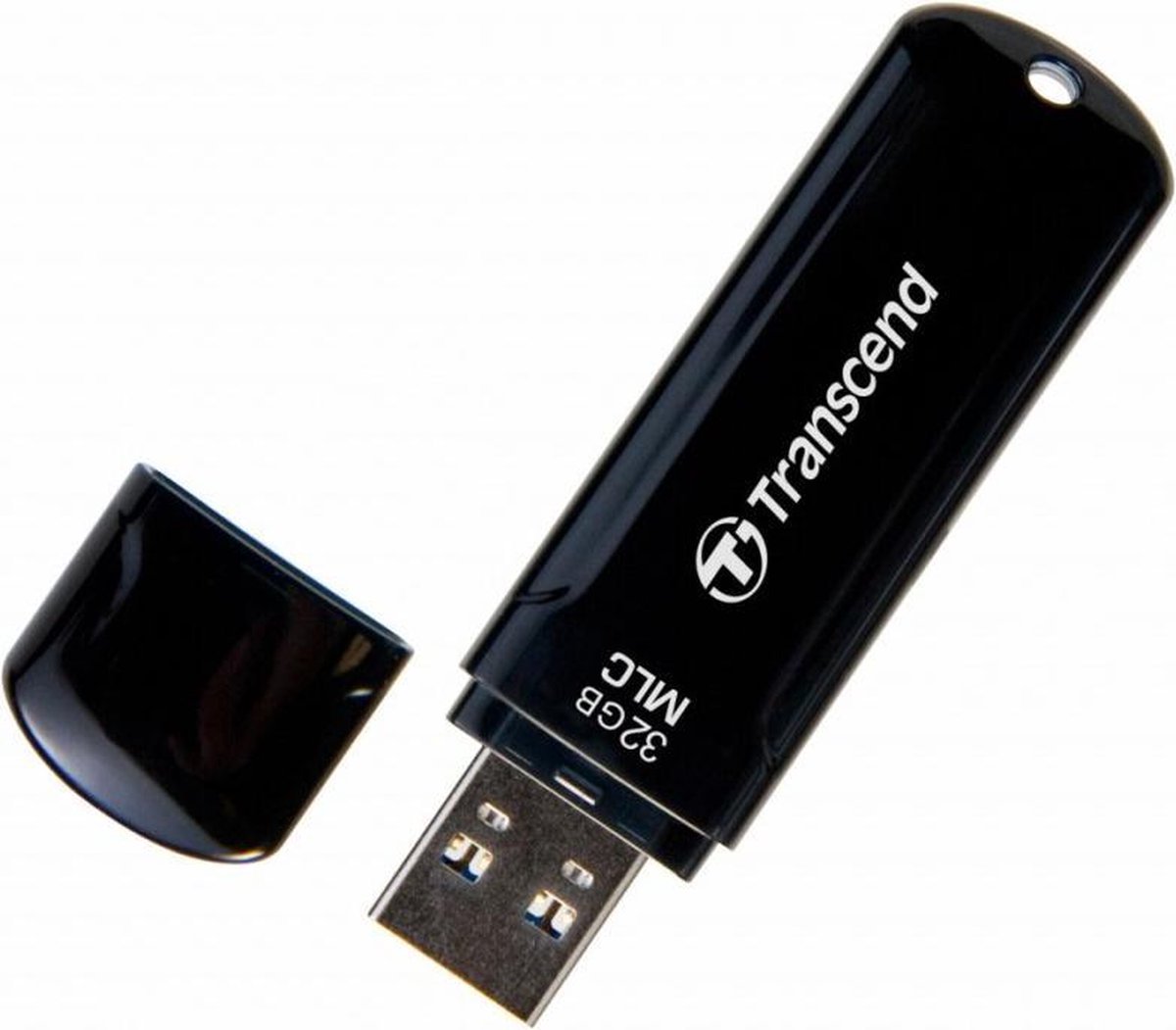 Transcend JetFlash 750, 32GB 32GB USB 3.0 USB flash drive - Zwart