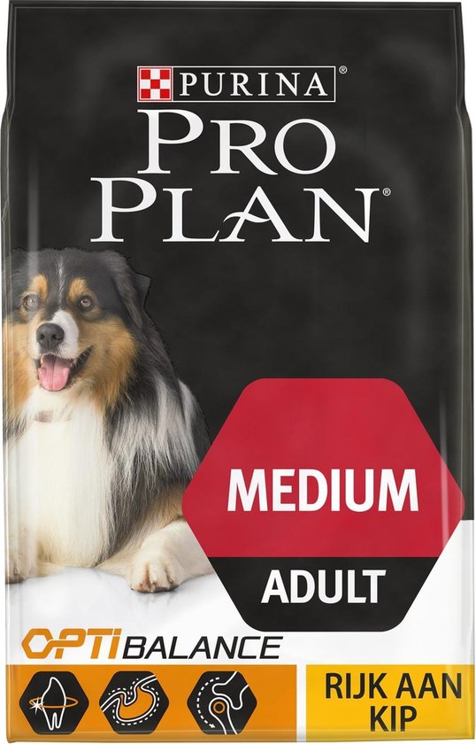 Dog Adult Medium Breed Kip - Hondenvoer - 3 kg