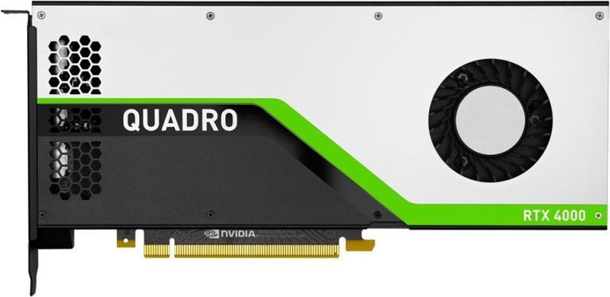 PNY VCQRTX4000-PB videokaart NVIDIA Quadro RTX 4000 8 GB GDDR6