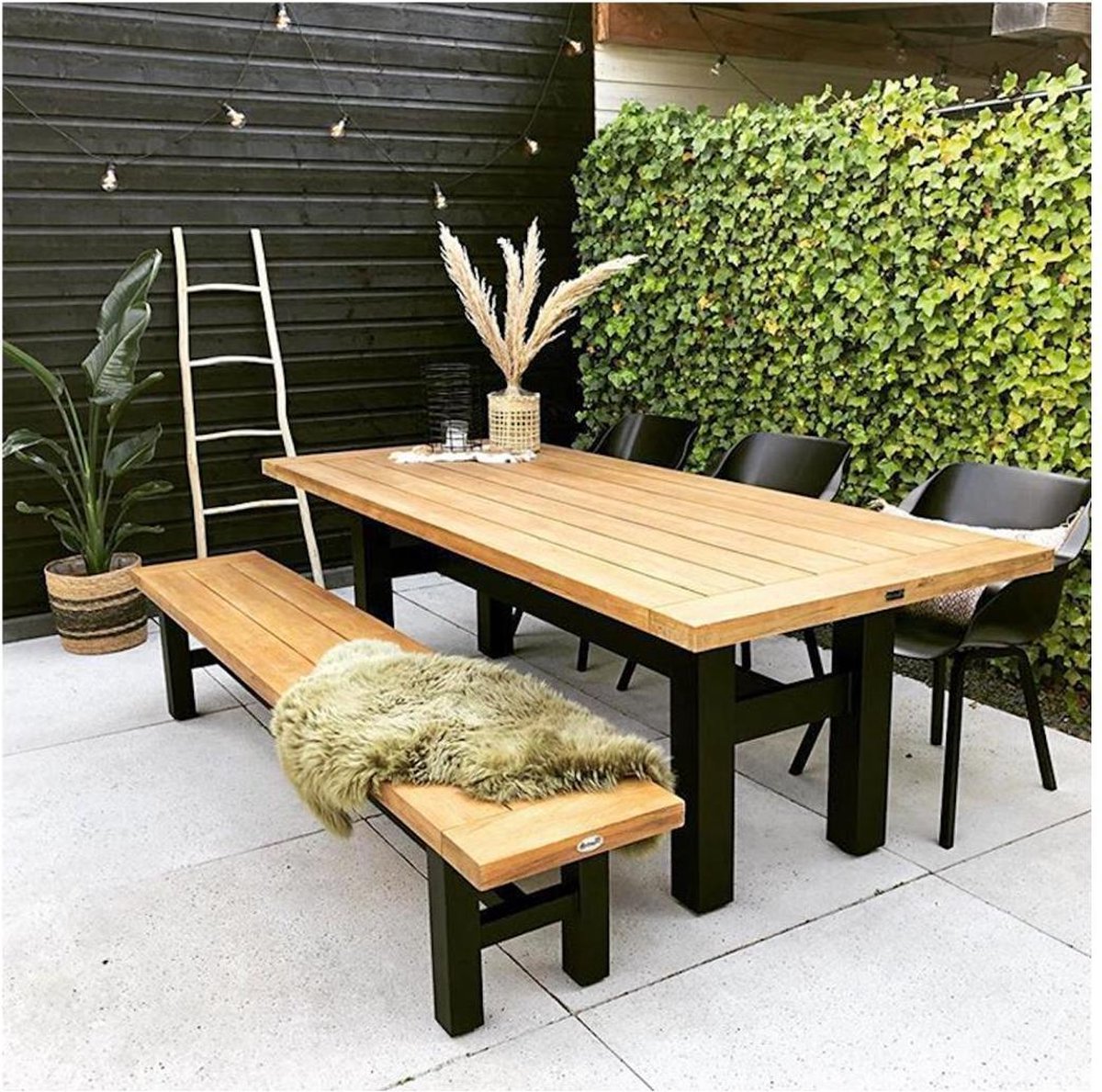 Sophie yasmani table 240x100 - Zwart