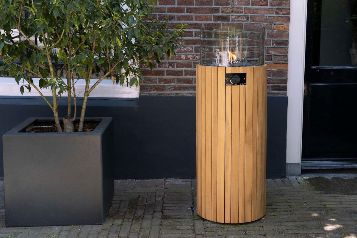 Cosi Fires Cosiscoop Pillar teak L - Bruin