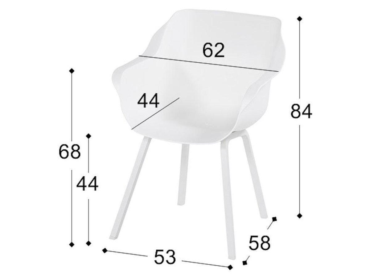 Sophie Dining White Element Hartman - Wit