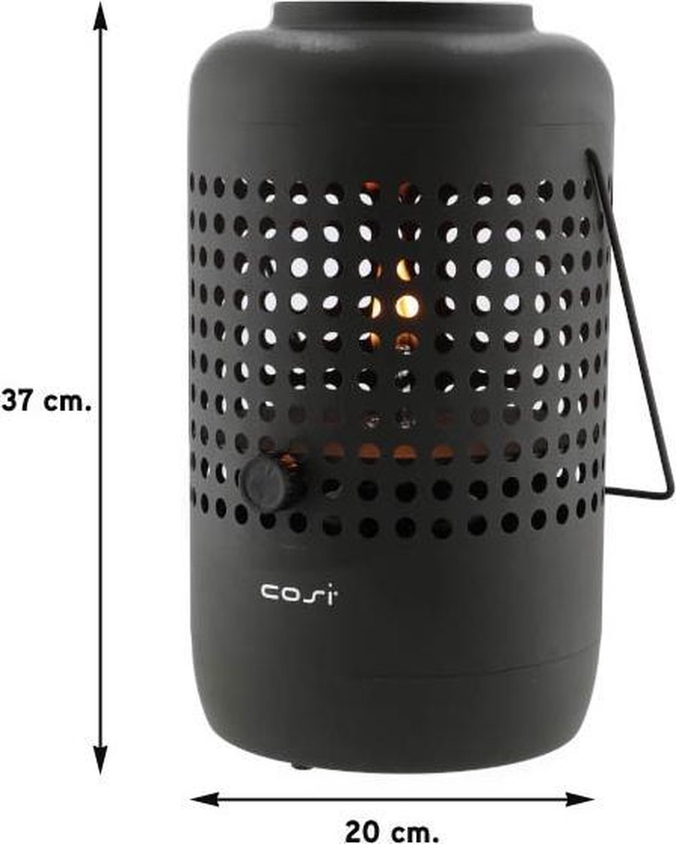 Cosi Fires Cosiscoop Drop black - Zwart