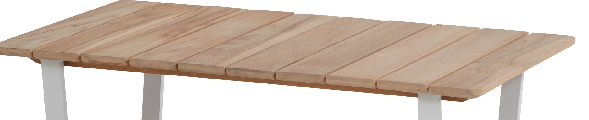 4SO Cricket coffeetable teak top 120 x 70 cm - Bruin