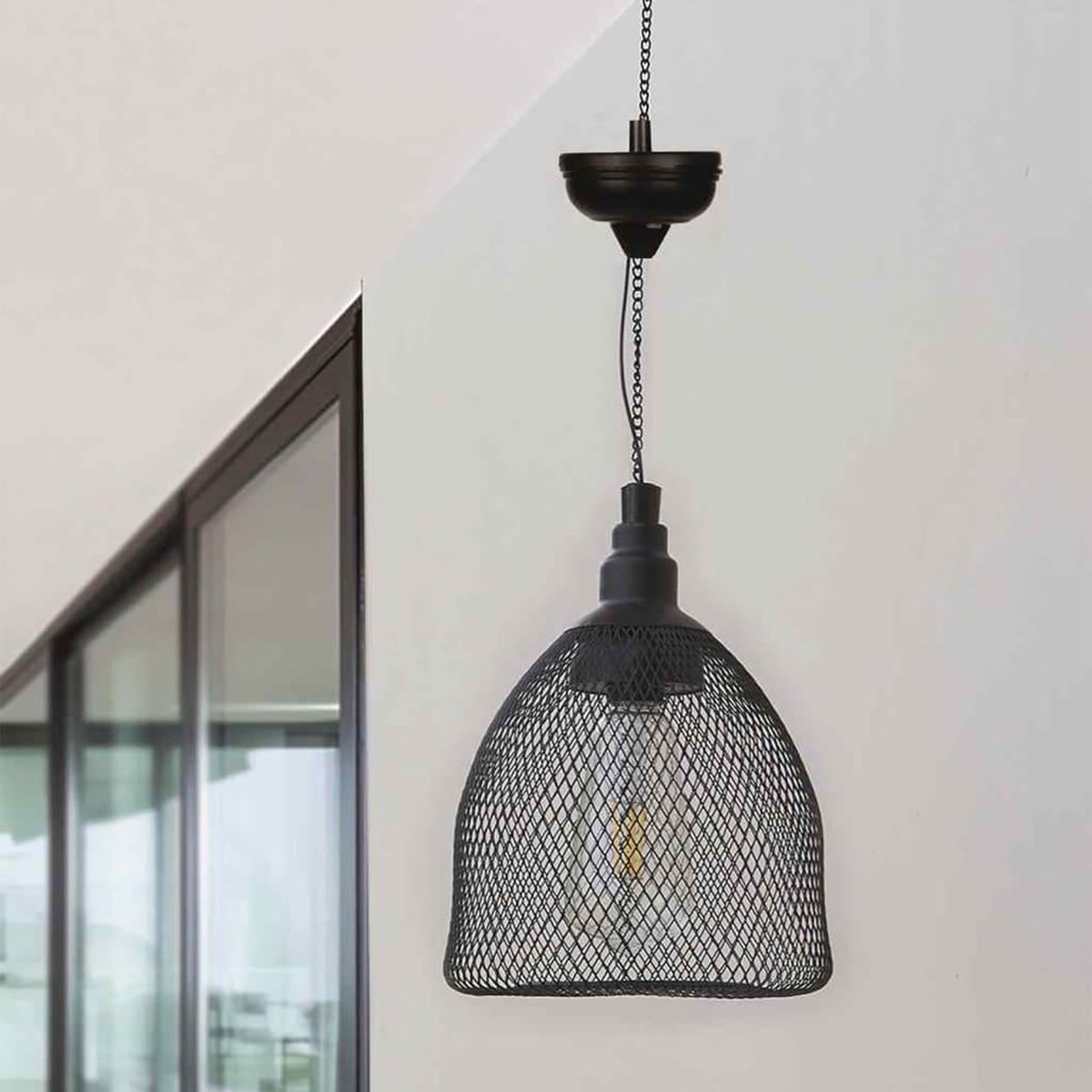 Luxform Solar Hanglantaarn Salsa - Zwart