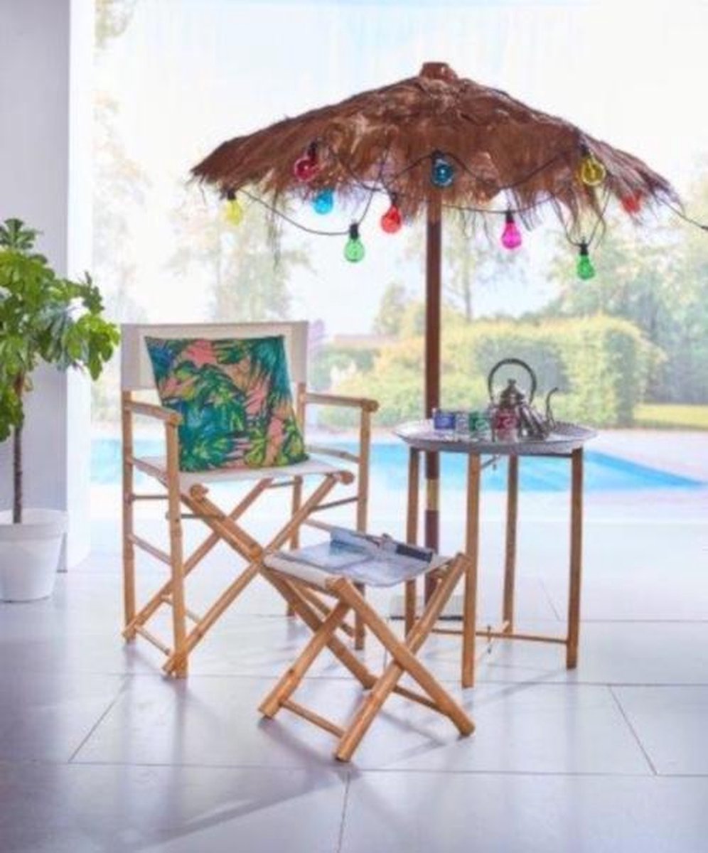 Luxform 24V Connectable Party Light Maui - Zwart