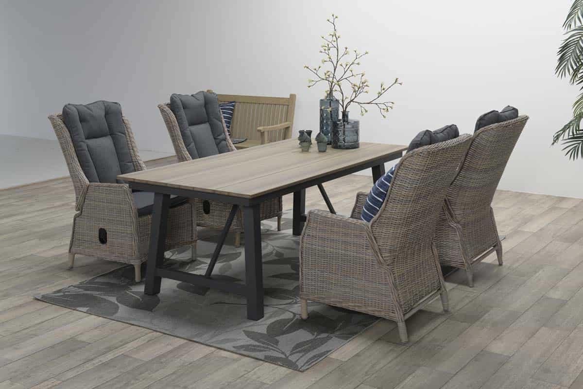 Garden Impressions Osborne verstelbare fauteuil - Beige