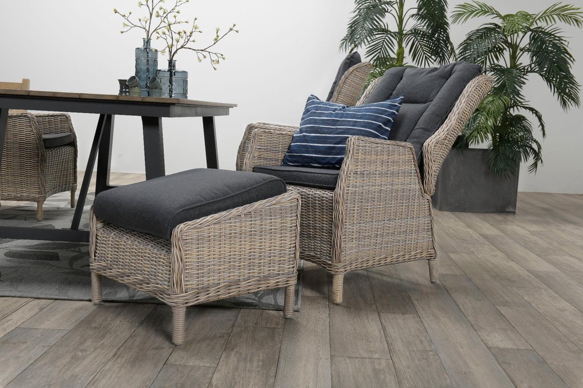 Garden Impressions Osborne verstelbare fauteuil - Beige