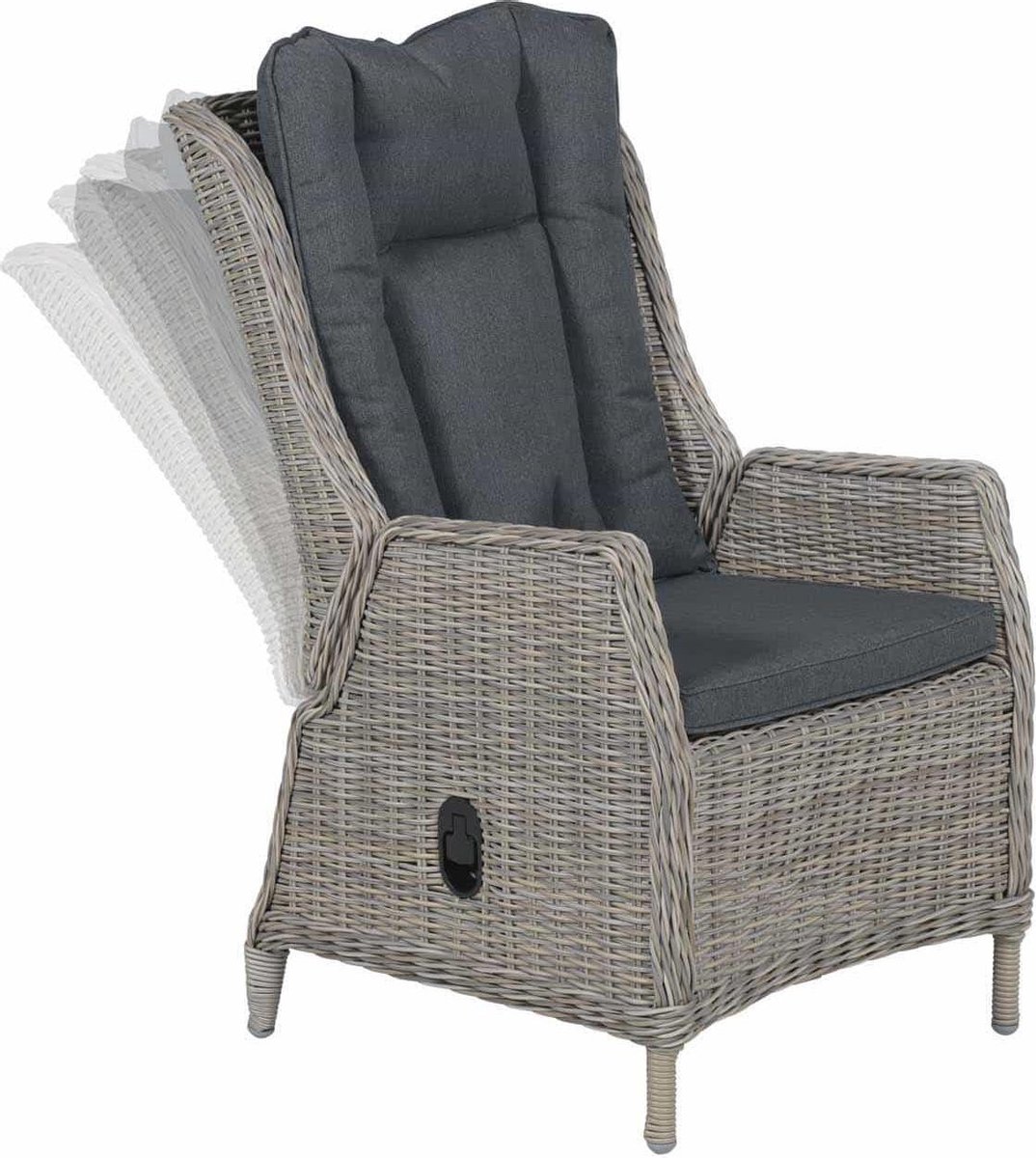 Garden Impressions Osborne verstelbare fauteuil - Beige