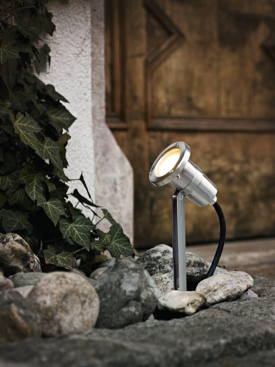 EGLO Grondspie Gu10 RVS Nema - Silver