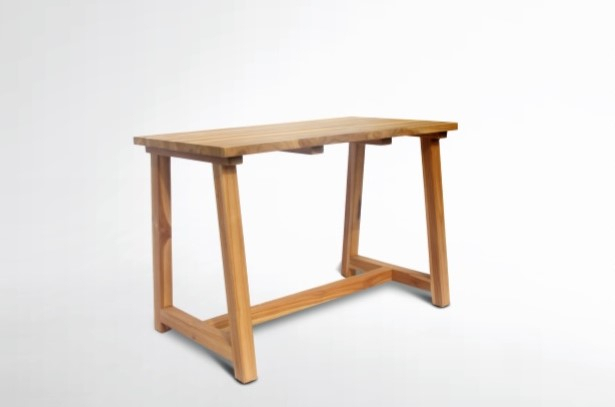 Own Teak tafel 110x60x75 cm - Bruin