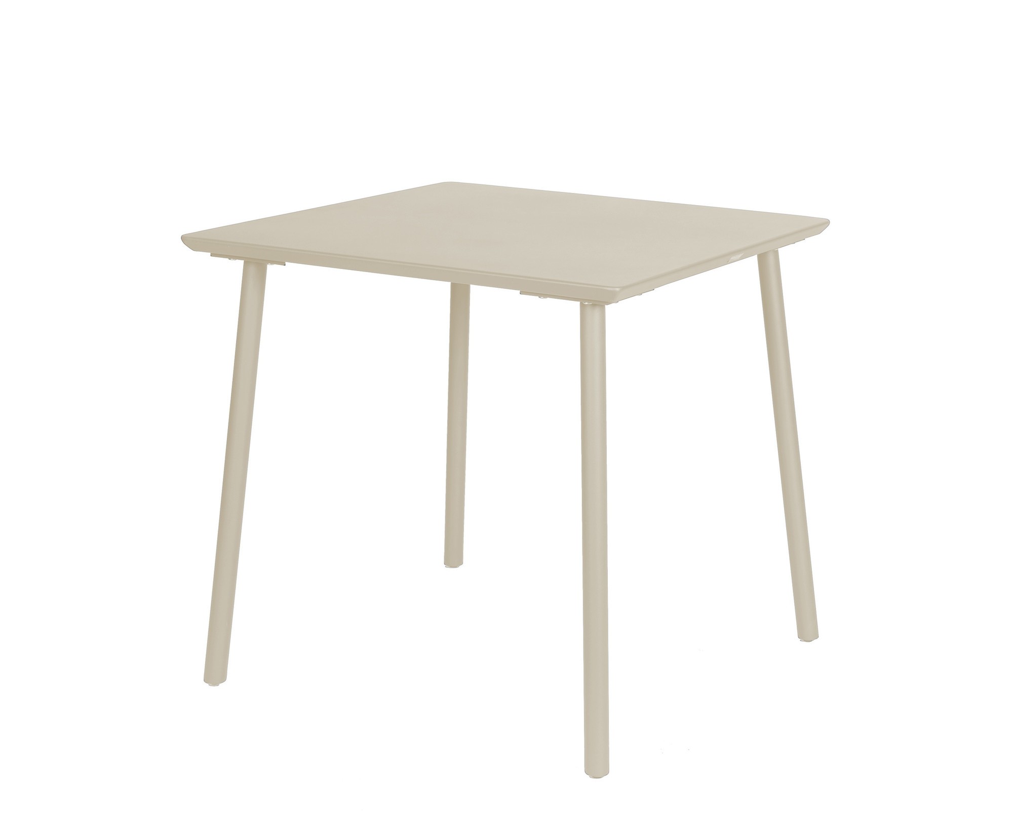 Max&Luuk George table 80x80x75 cm alu pearl grey