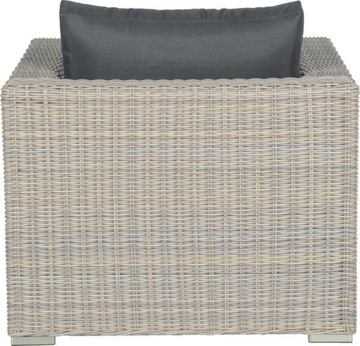 Garden Impressions Tennessee Lounge Tuinstoel - Vintage Willow - Grijs