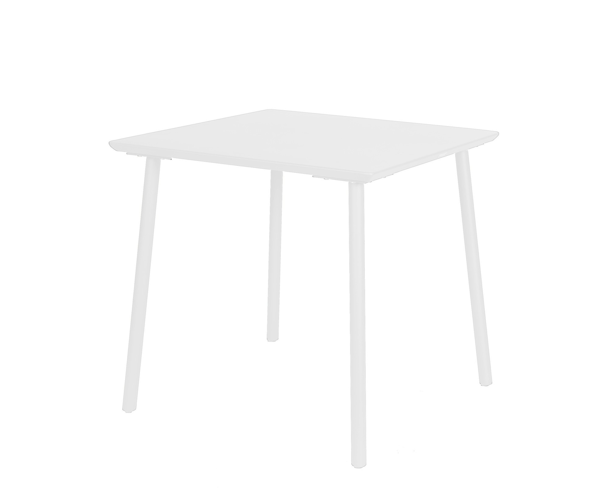 Max&Luuk George table 80x80x75 cm alu white