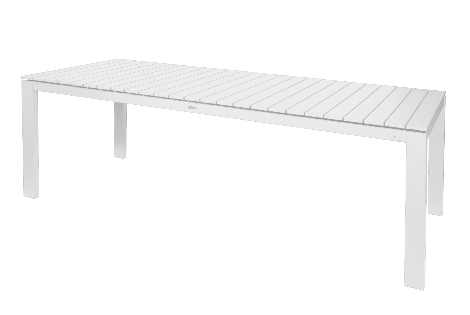 Max&Luuk Morris table 220x90x75 cm alu white