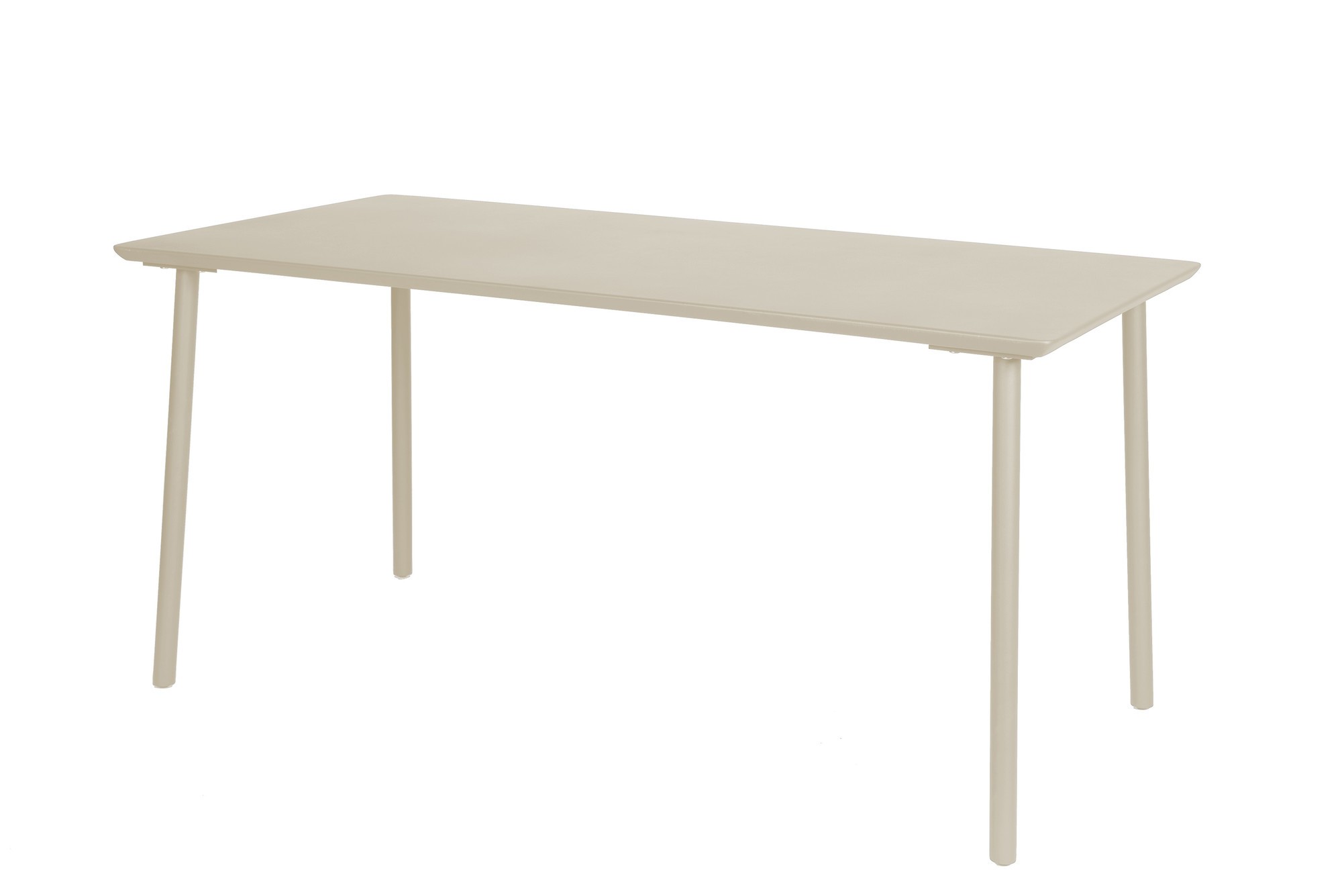 Max&Luuk George table 160x80x75 cm alu pearl grey