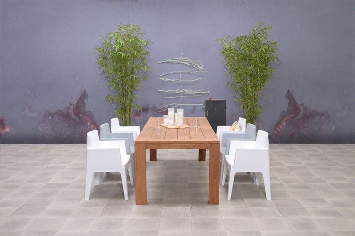 Garden Impressions Box tuinstoel zilver - Grijs