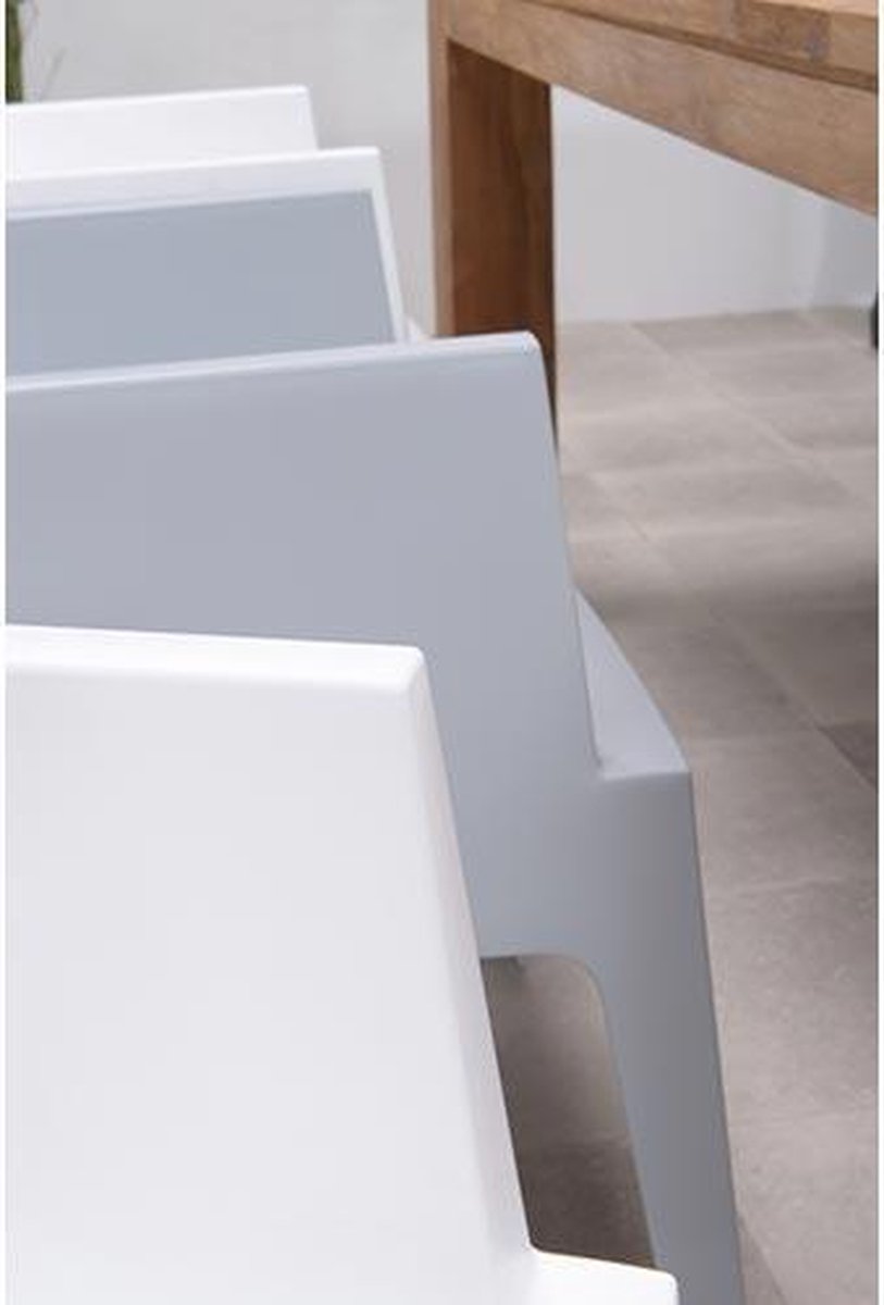 Garden Impressions Box tuinstoel zilver - Grijs