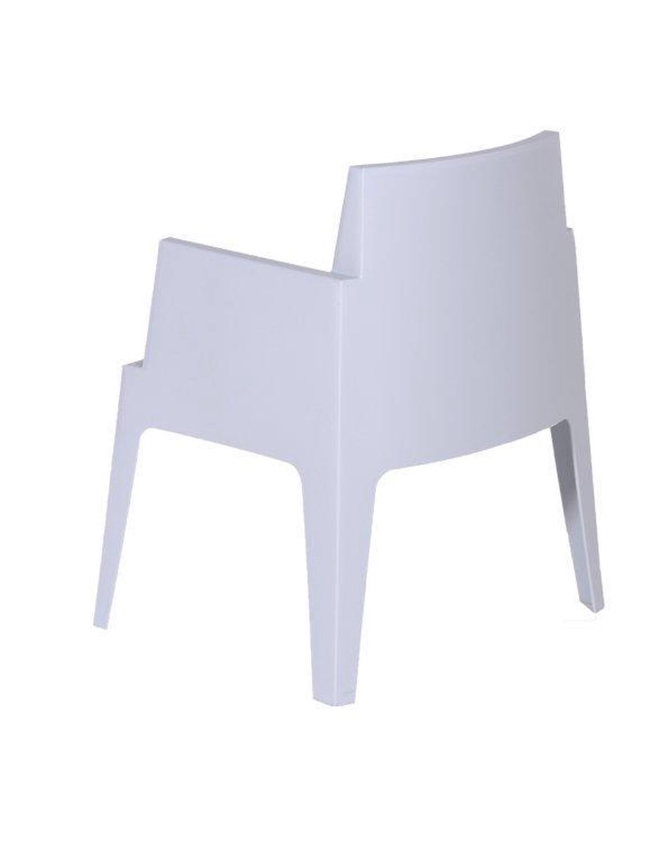 Garden Impressions Box tuinstoel zilver - Grijs