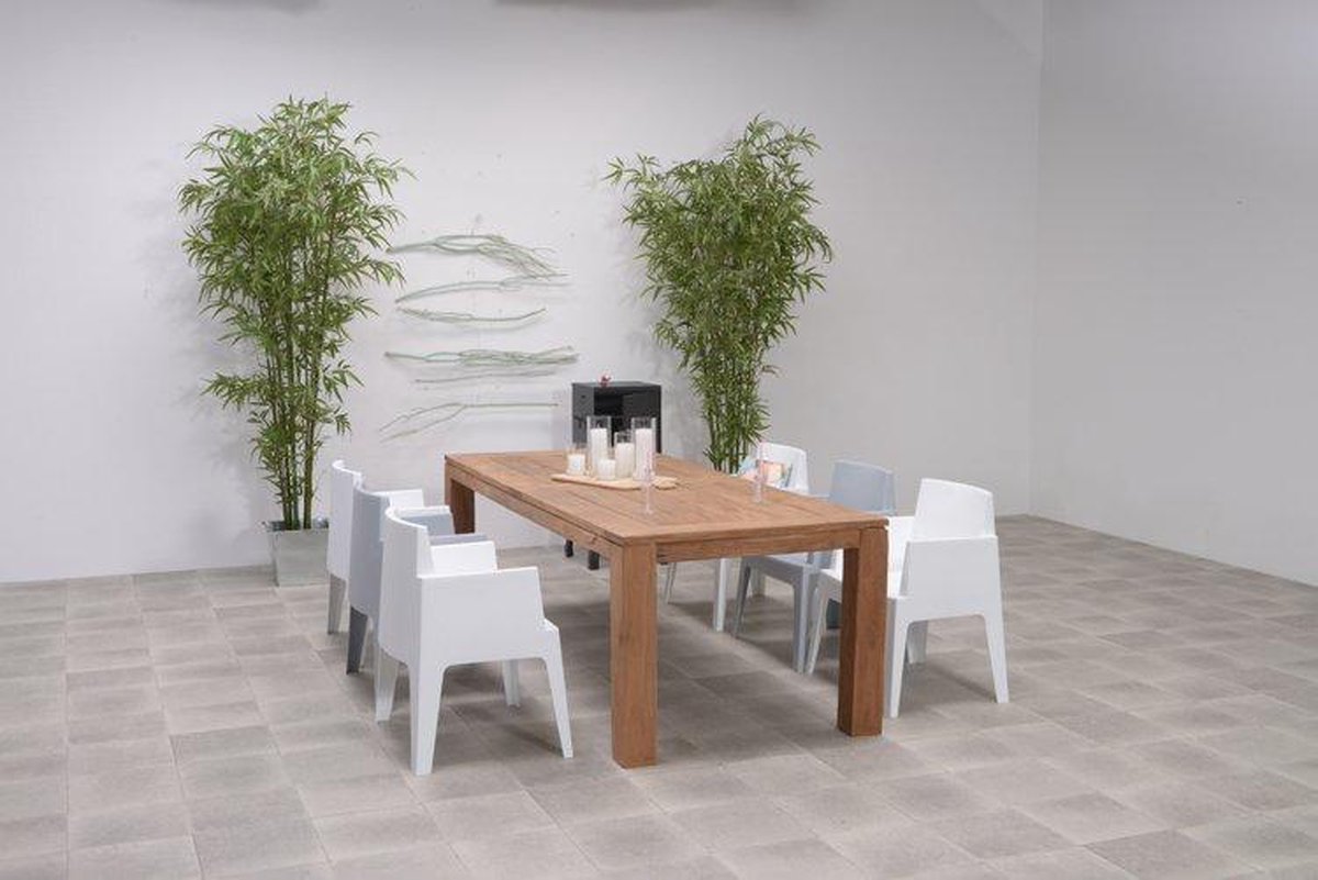 Garden Impressions Box tuinstoel zilver - Grijs