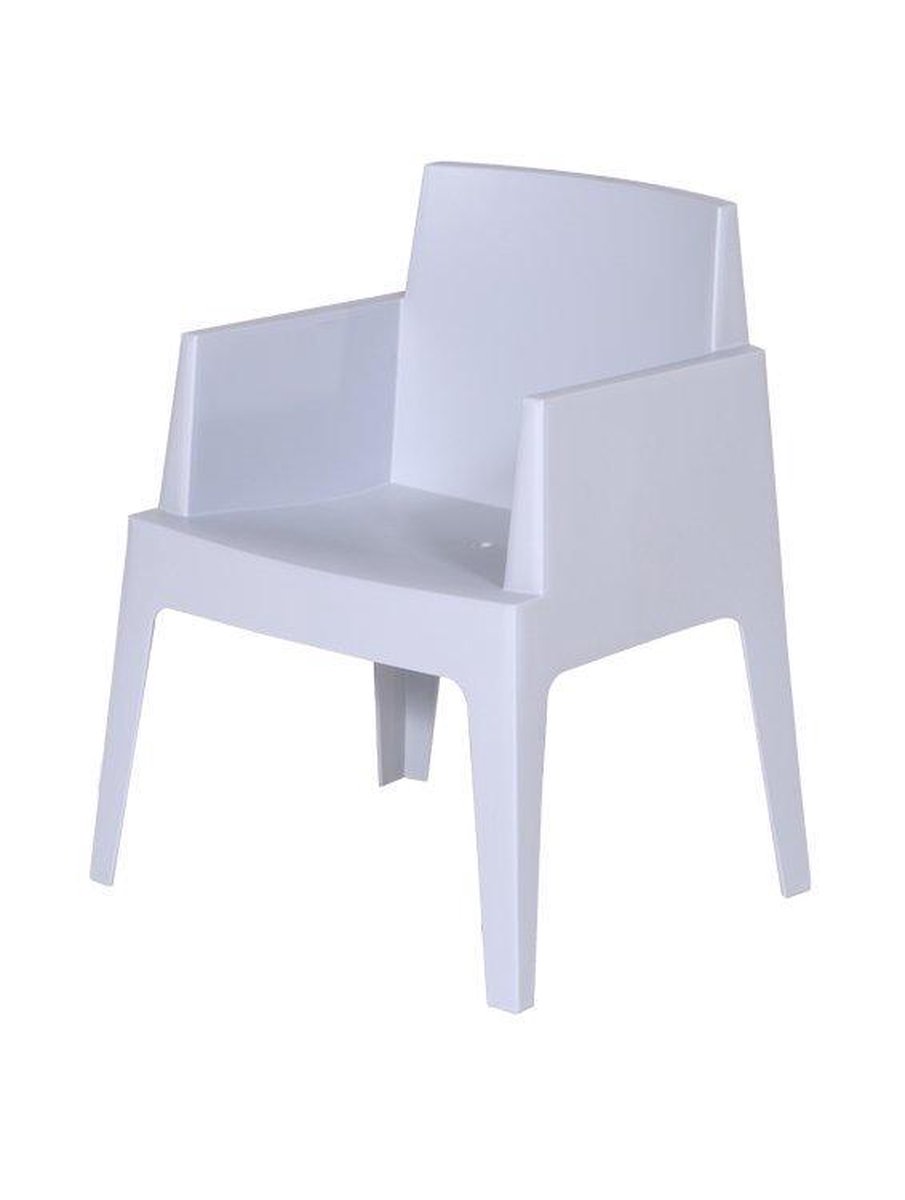 Garden Impressions Box tuinstoel zilver - Grijs