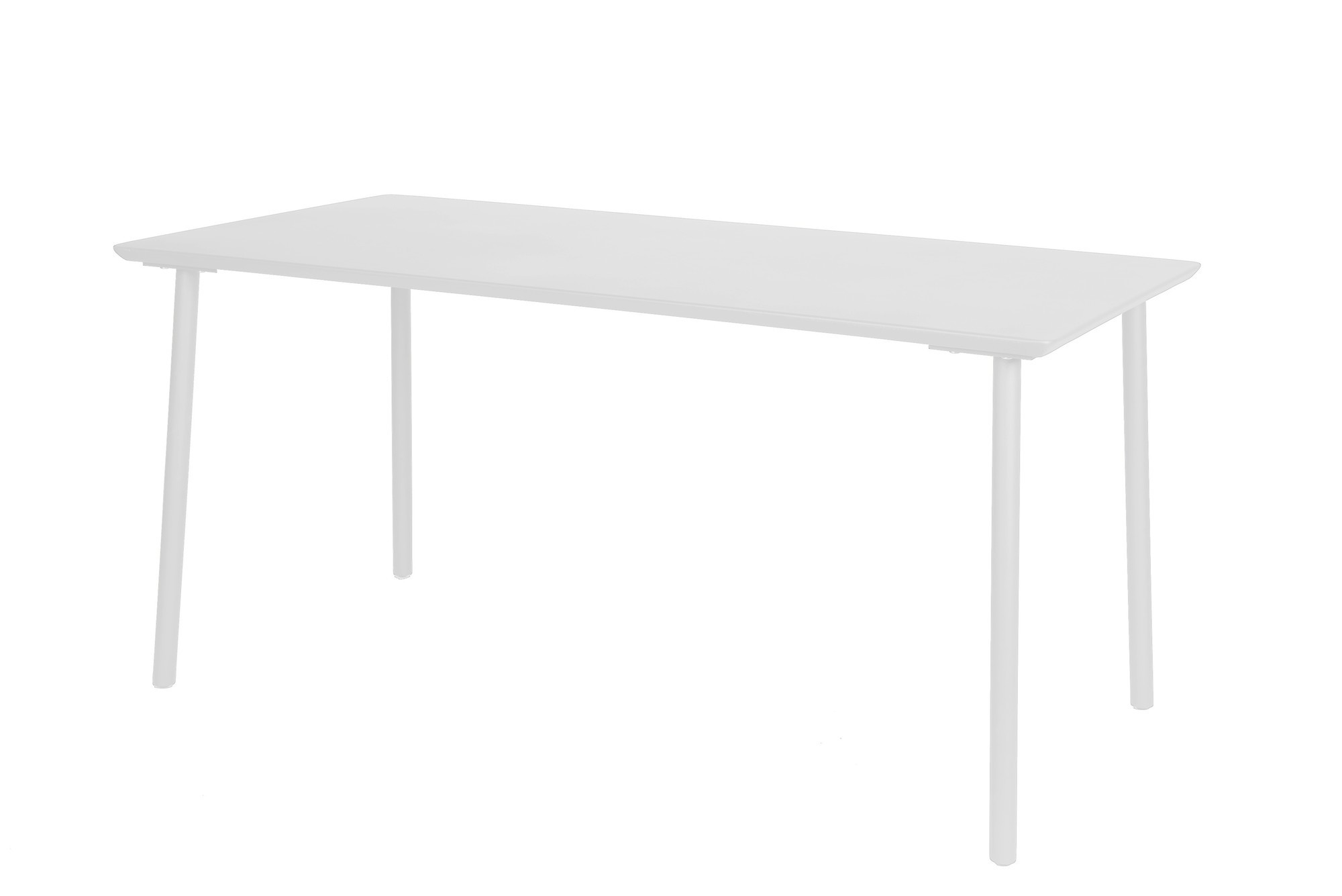 Max&Luuk George table 160x80x75 cm alu white