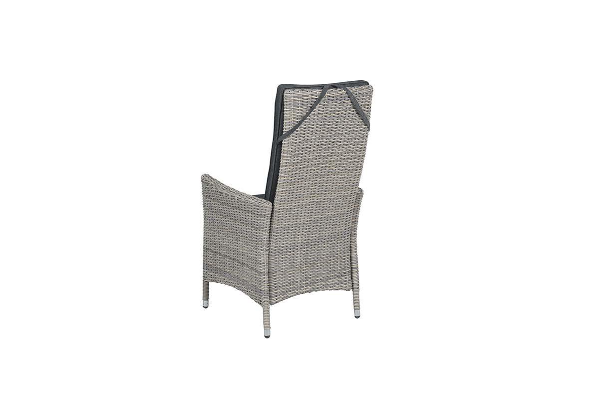 Garden Impressions Cuba verstelbare fauteuil vintage willow Hdiameter6mm/ r. black - Beige