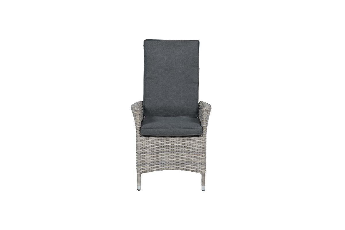 Garden Impressions Cuba verstelbare fauteuil vintage willow Hdiameter6mm/ r. black - Beige