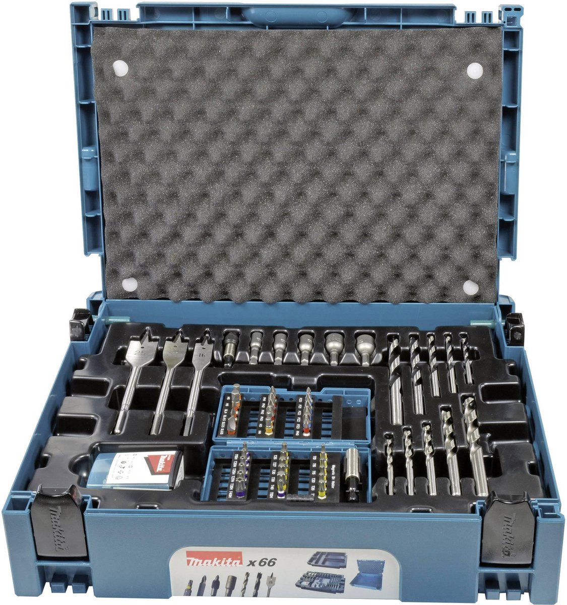 Makita Boor-/bit set 66-delig in Mbox 1