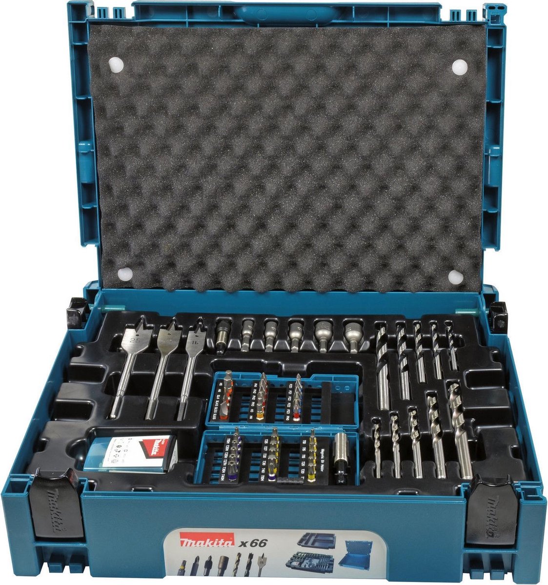 Makita Boor-/bit set 66-delig in Mbox 1