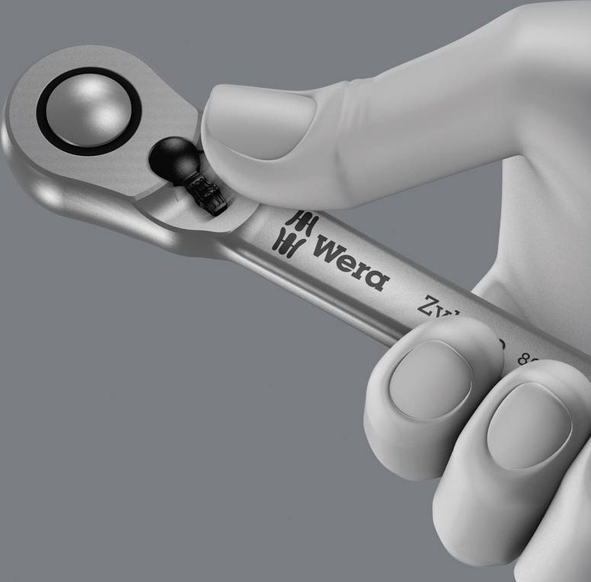 Wera 8100 SB 8 Zyklop Metal-ratelset, omschakelpal, 3/8"-aandrijving, metrisch , 29 -delig - 1 stuk(s)