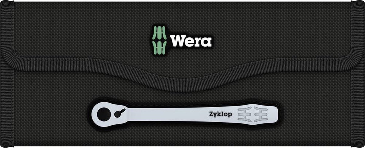 Wera 8100 SB 8 Zyklop Metal-ratelset, omschakelpal, 3/8"-aandrijving, metrisch , 29 -delig - 1 stuk(s)