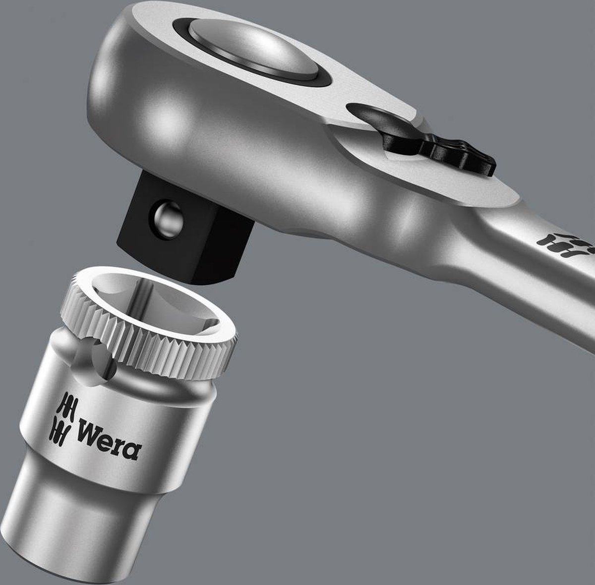 Wera 8100 SB 8 Zyklop Metal-ratelset, omschakelpal, 3/8"-aandrijving, metrisch , 29 -delig - 1 stuk(s)