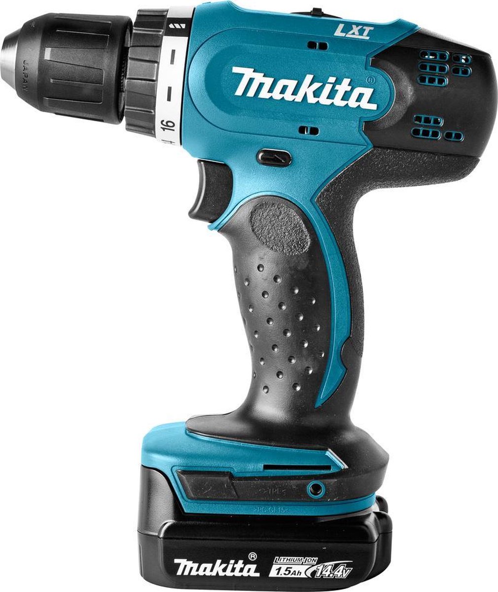 Makita DDF343RYE Boor-/schroefmachine | 14,4v 1.5Ah Li-ion - Blauw