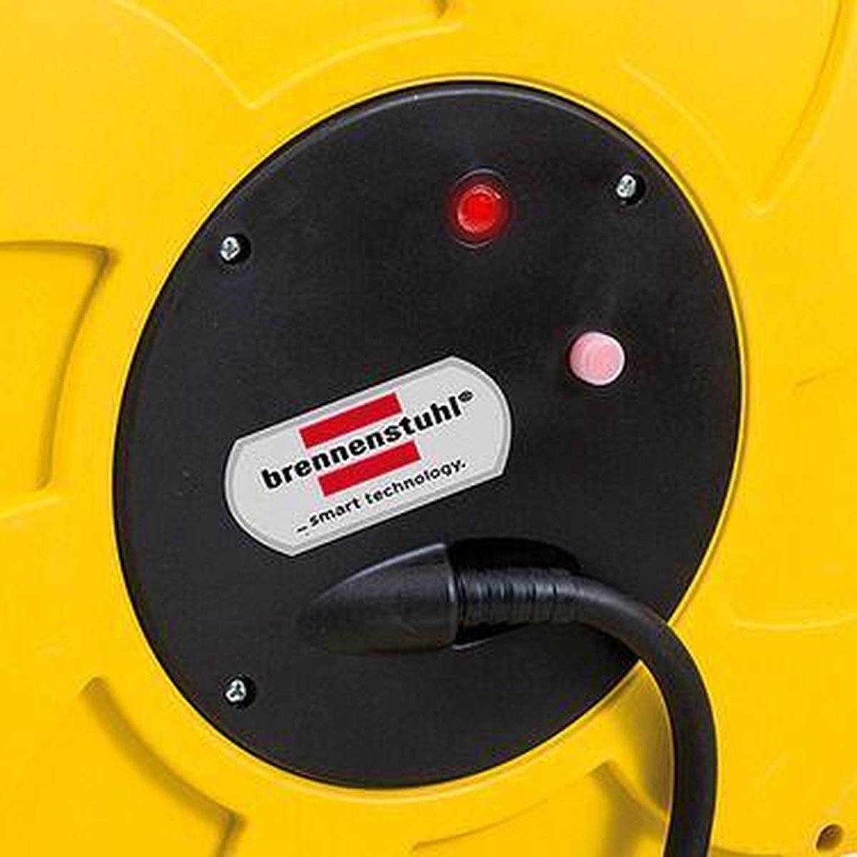 Brennenstuhl Oprolautomaat kabelhaspel IP44 16 m | 1241000300 - Geel