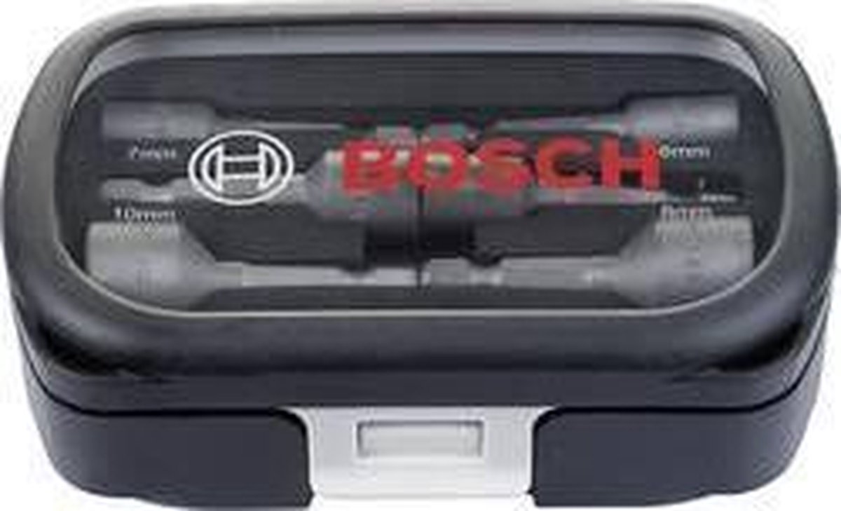 Bosch Robuuste 1/4" Dopsleutelset | 50mm | 6-Dlg | 6 - 13 mm