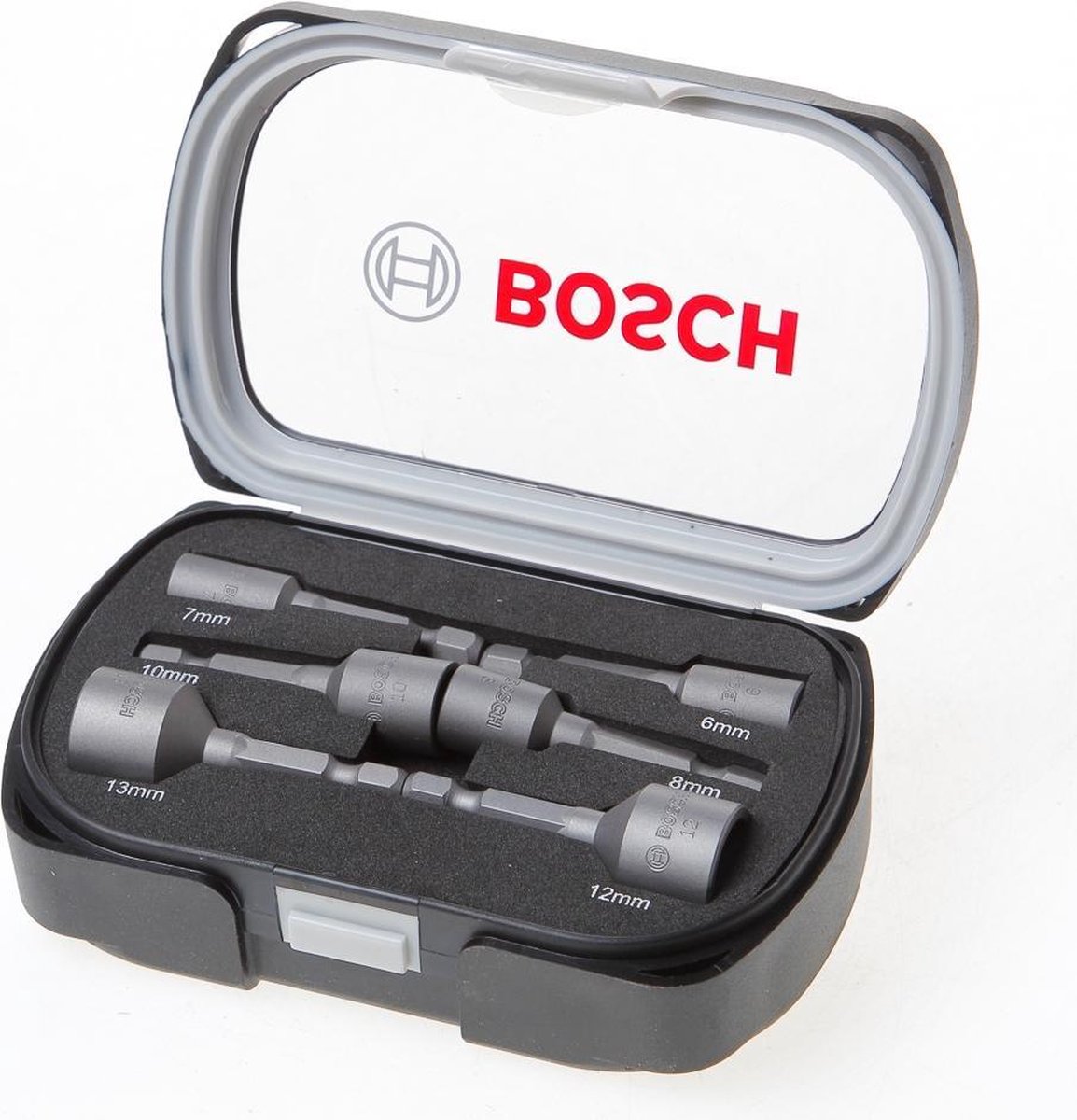 Bosch Robuuste 1/4" Dopsleutelset | 50mm | 6-Dlg | 6 - 13 mm