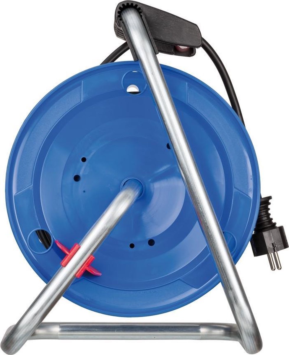 Brennenstuhl Garant Export kabelhaspel 25m H05VV-F 3G1,5 - Blauw