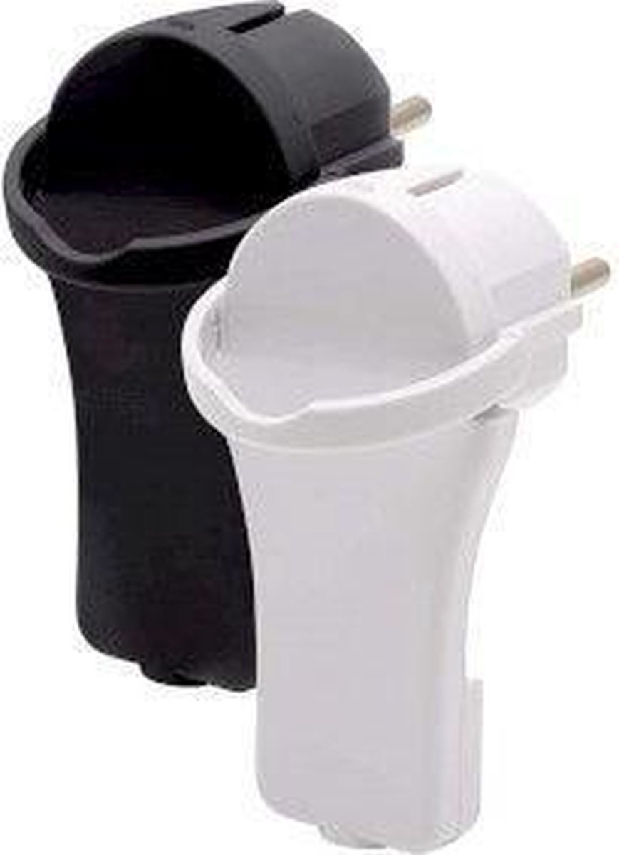 Brennenstuhl Kwaliteits kunststof verlengsnoer met platte stekker 2m H05VV-F3G1,5 zwart