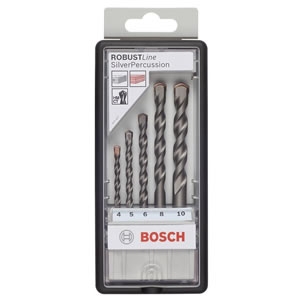 Bosch 5-delige Betonborenset | Robustline | 4 - 10 mm | 2607010524