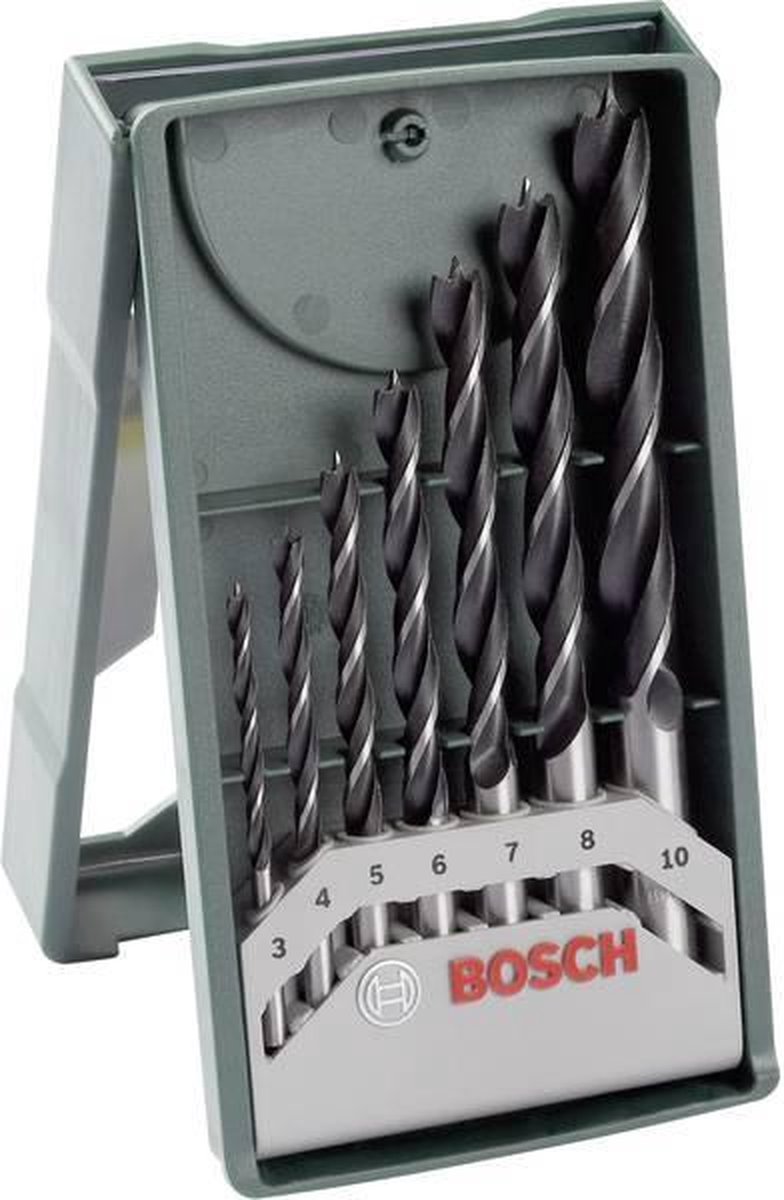 Bosch 7-delige mini-X-Line houtborenset