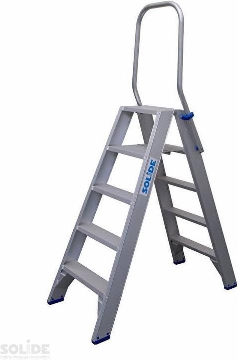 Solide Professionele Dubbele Trap 2x6 Treden